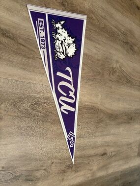 Rico Industries NCAA TCU 12" x 30" Felt Pennant